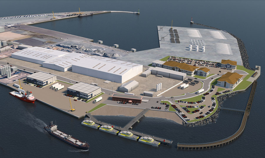 Port of East Anglia Artist Impression