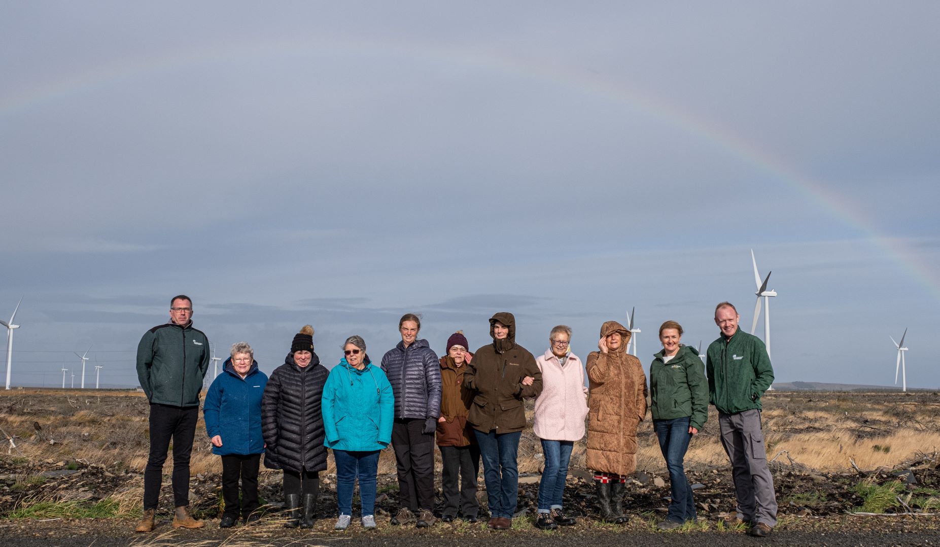 Halsary Windfarm Group Photo