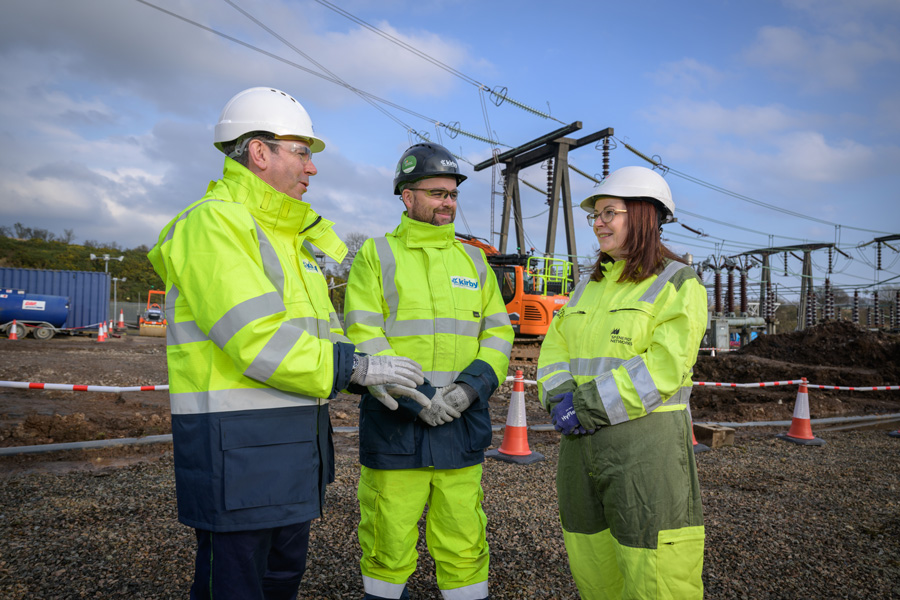 SP Energy Networks meets with Kirby Contractors at Windyhill