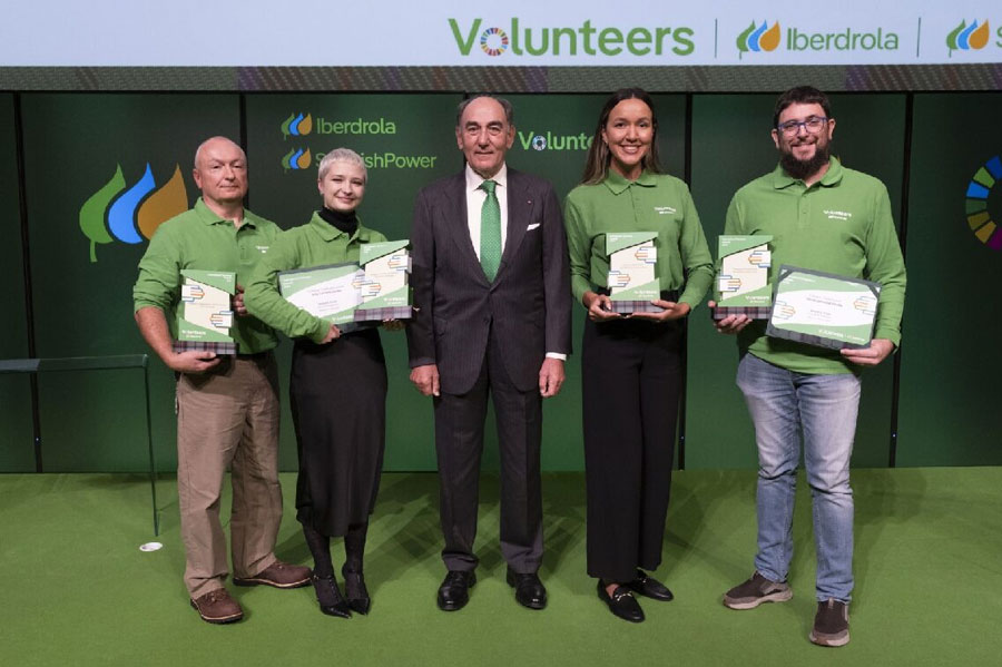 Iberdrola unveils international volunteer heroes