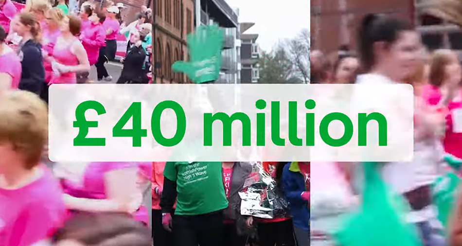 £40 million Fundraising Milestone for Cancer Resea