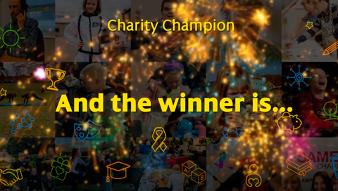 Awards Winner Charity Champion
