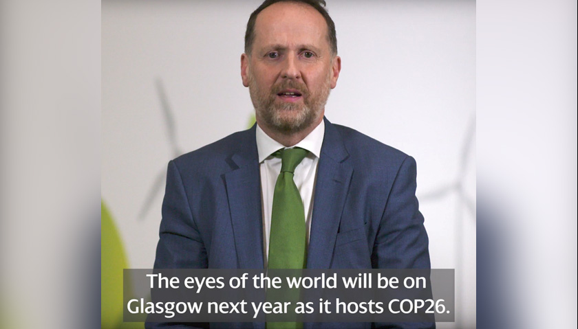 Committed to tackling climate change