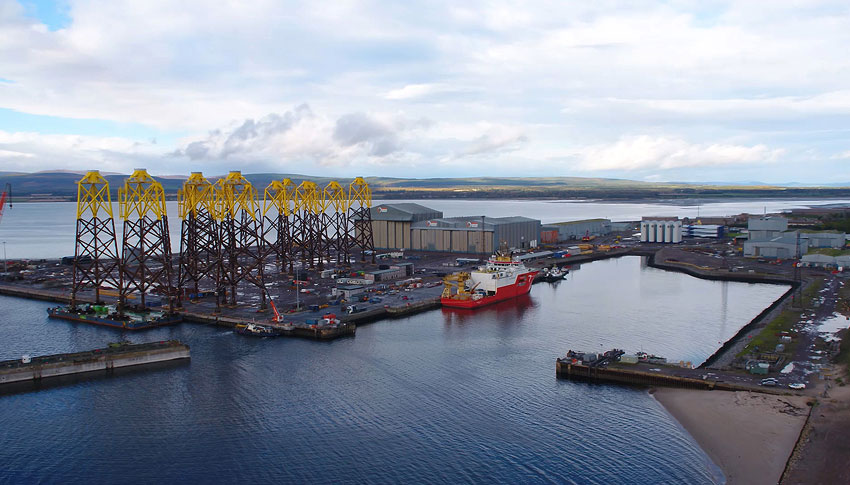 Green hydrogen set for Port of Nigg