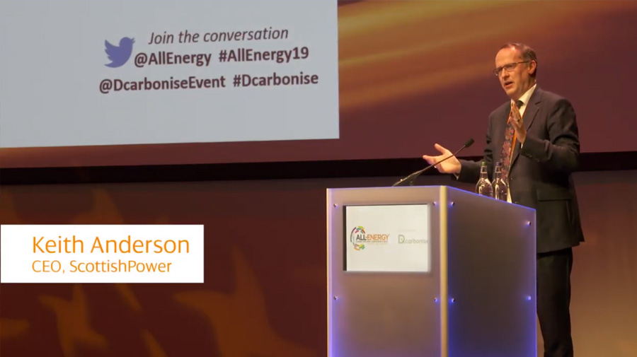 Keith Anderson at All Energy 19