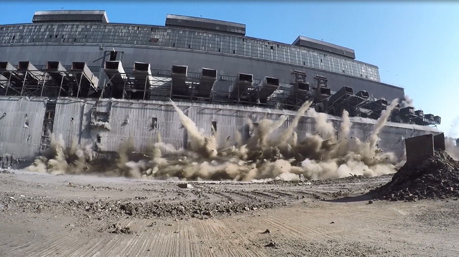 Longannet Annex Demolition