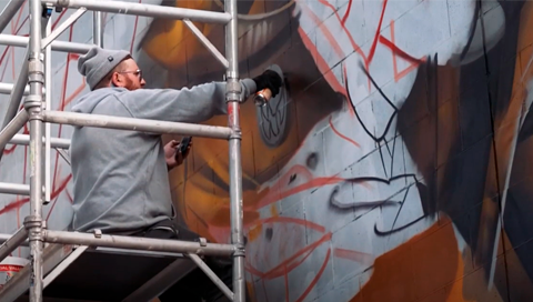 ScottishPower unveils 'Generation green' mural in Glasgow to kick off cop26 legacy