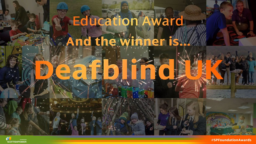 SPF Awards 2022: Education - DeafblindUK