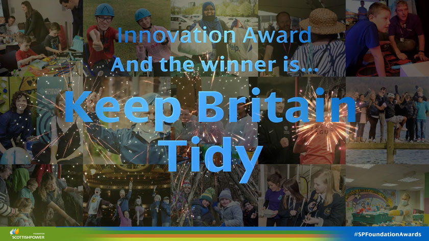 SPF Awards 2022: Innovation - Keep Britain Tidy
