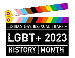 LGBT+ 2023 History Month Logo
