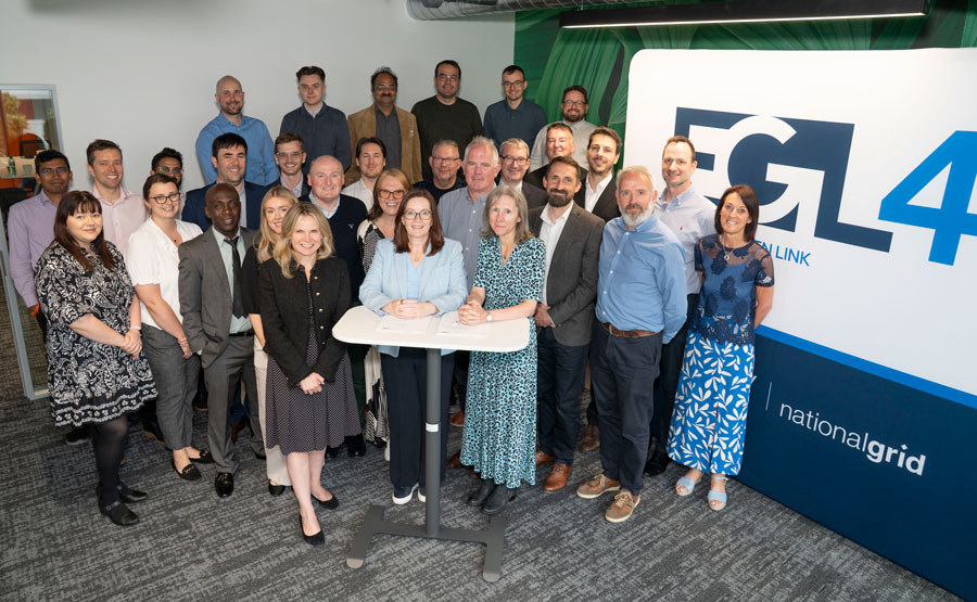 National Grid and SP Energy Networks sign a joint venture with Siemens Energy to deliver Eastern Green Link 4 (EGL4) project.