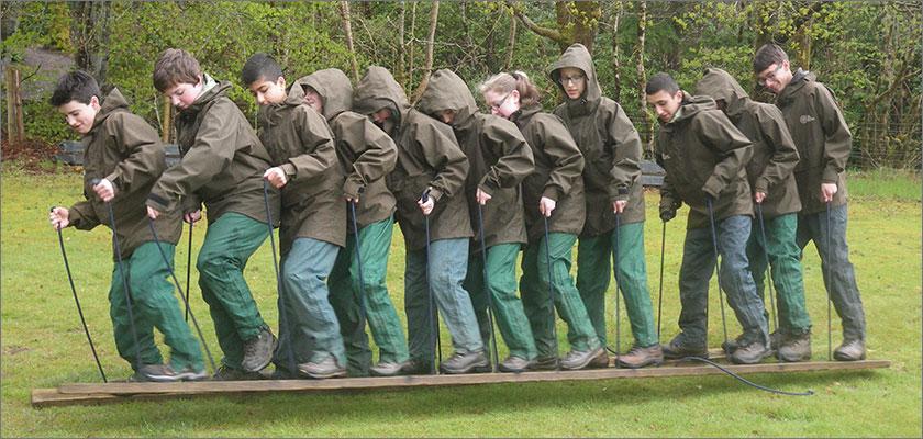 Work skills for Glasgow pupils through Outward Bound Trust and ScottishPower Foundation