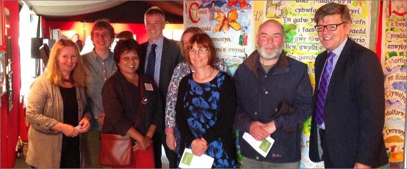 Medieval Wales brought vividly to life for pupils thanks to National Library Outreach Project