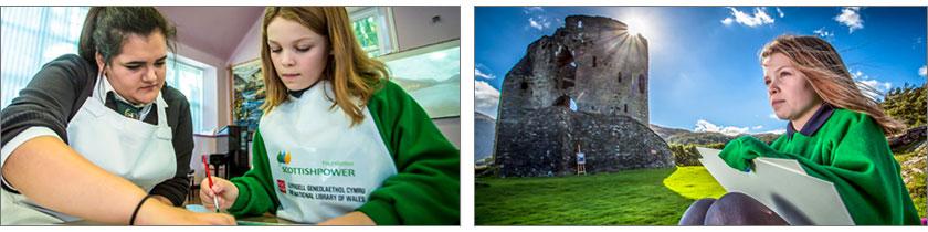 National Library of Wales displays Turner Masterpiece at local school