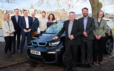 Histrans and ScottishPower with EV 
