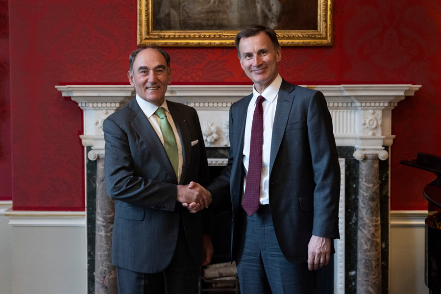 Ignacio Galan & Jeremy Hunt