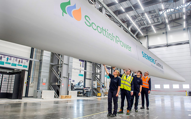 ScottishPower seals £1bn offshore wind turbine deal with Siemens Gamesa