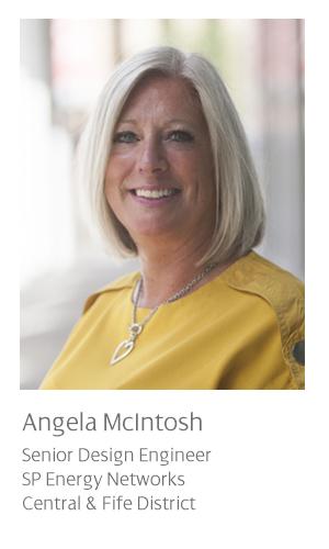 Angela McIntosh: Senior Design Engineer for SP Energy Networks, Central & Fife District