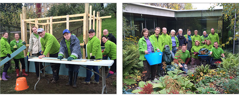 ScottishPower employees taking part in Iberdrola's International Volunteering Day