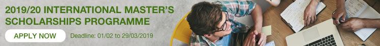 2019/20 International Scholarships Program - Apply Now